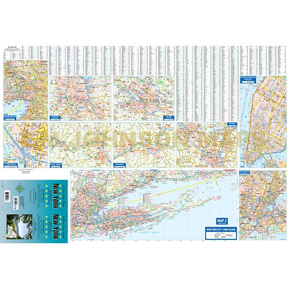 New York Road Map (NY State) - Wide World Maps & MORE!