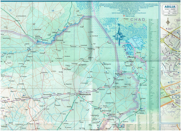 Nigeria & Niger - Wide World Maps & MORE!