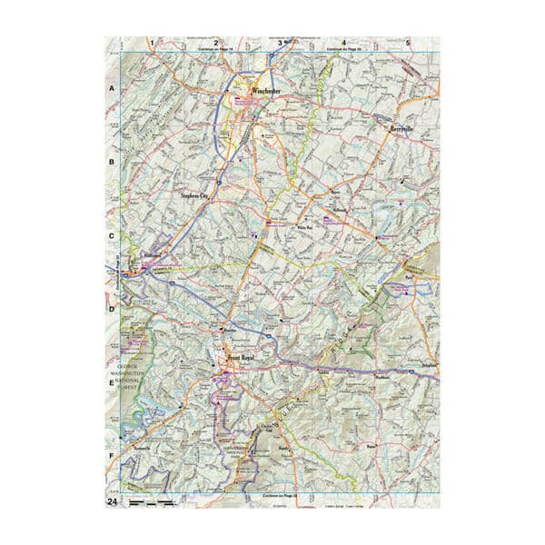 Virginia Detailed Topographic Maps (DeLorme Atlas & Gazetteer)