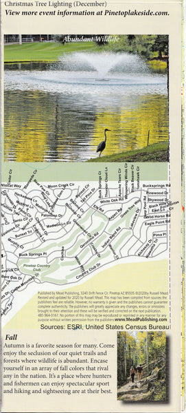 Show Low, Pinetop, Lakeside Area Map