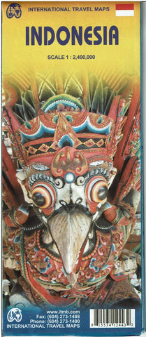 Indonesia 1:2.4M Travel Map (International Travel Maps) - Wide World Maps & MORE! - Map - ITMB Publishing, Ltd. - Wide World Maps & MORE!