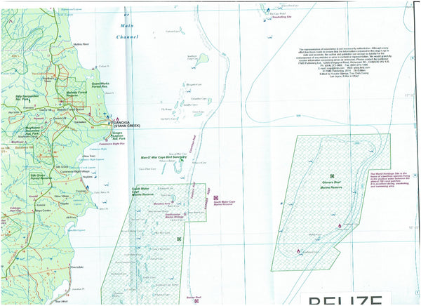 Belize & Eastern Guatemala 1:300K/470K - Wide World Maps & MORE! - Map - ITMB Publishing, Ltd. - Wide World Maps & MORE!