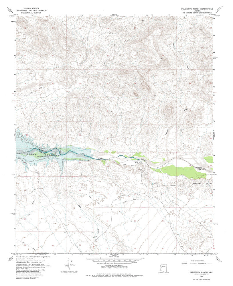PALMERITA RANCH, Arizona 7.5' - Wide World Maps & MORE!