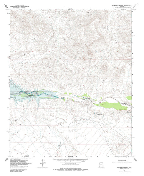 PALMERITA RANCH, Arizona 7.5' - Wide World Maps & MORE!