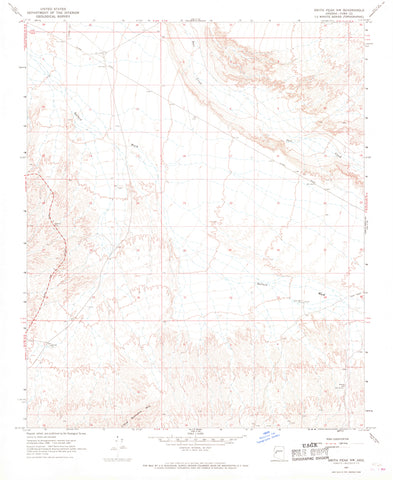 SMITH PEAK NW, Arizona (7.5'×7.5' Topographic Quadrangle) - Wide World Maps & MORE!