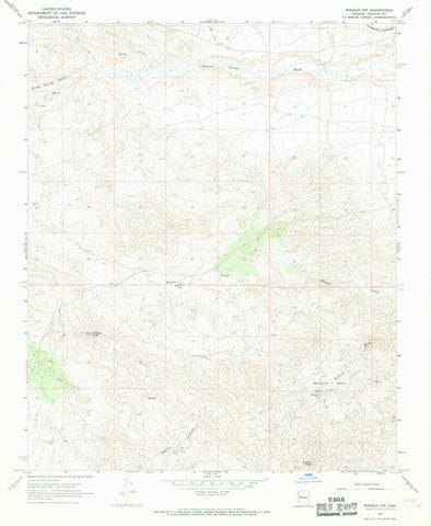 WIKIEUP NW, Arizona 7.5' - Wide World Maps & MORE!