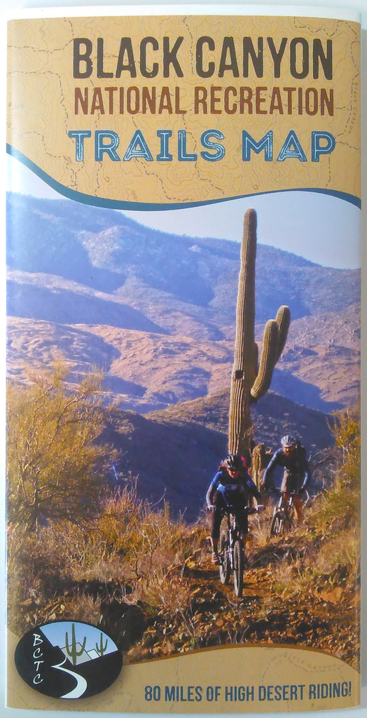 Black Canyon National Recreation Trails Map - Arizona - Wide World Maps & MORE!