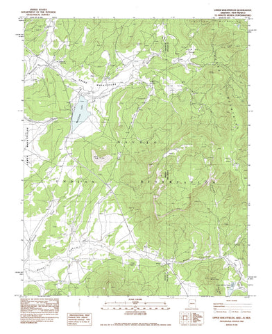 UPPER WHEATFIELDS, Arizona 7.5' - Wide World Maps & MORE!