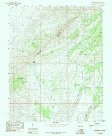 JACOBS WELL, Arizona (7.5'×7.5' Topographic Quadrangle) - Wide World Maps & MORE!