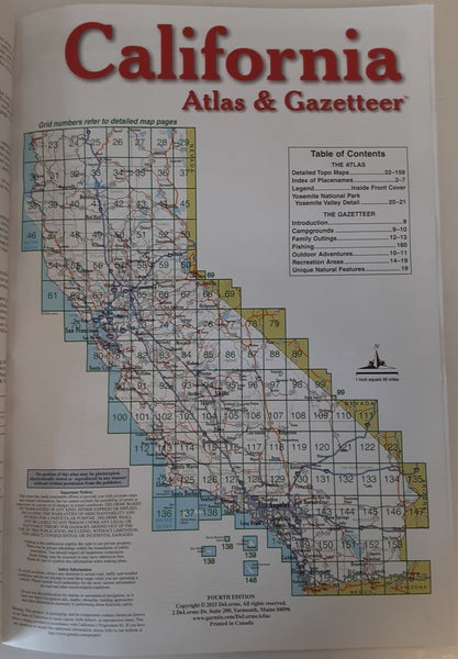 DeLorme California Atlas & Gazetteer - Wide World Maps & MORE! - Map - DeLorme - Wide World Maps & MORE!