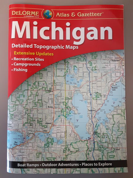 DeLorme Atlas & Gazetteer: Michigan - Wide World Maps & MORE!