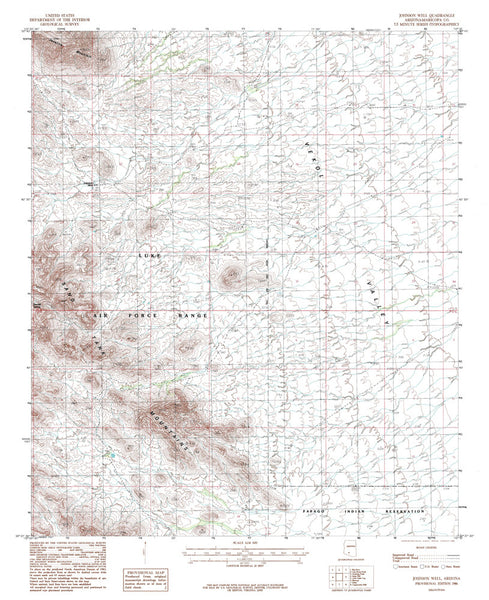 JOHNSON WELL, Arizona 7.5' - Wide World Maps & MORE!