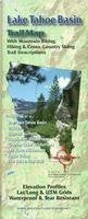 Lake Tahoe Basin Hiking & Biking Trail Map, California - Wide World Maps & MORE! - Map - Adventure Maps - Wide World Maps & MORE!