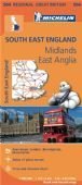 England East, Southeast & Midlands Road and Tourist Map - Wide World Maps & MORE! - Book - Wide World Maps & MORE! - Wide World Maps & MORE!