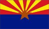 New Arizona 18" × 12" Replacement Flag for ATV or Bicycle - Wide World Maps & MORE! - Automotive Parts and Accessories - Ruffin - Wide World Maps & MORE!