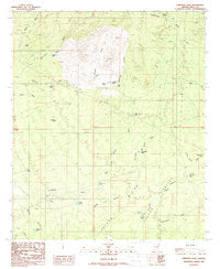 Fortified Peak, AZ 7.5'×7.5' PE 1988 [Map] [Jan 01, 2017] United States Geological Survey - Wide World Maps & MORE! - Map - Wide World Maps & MORE! - Wide World Maps & MORE!