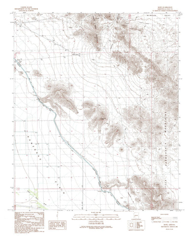 HOPE, Arizona 7.5' - Wide World Maps & MORE! - Map - Wide World Maps & MORE! - Wide World Maps & MORE!