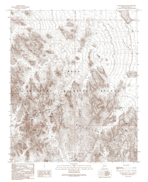 SLUMGULLION PASS, Arizona 7.5' - Wide World Maps & MORE! - Map - Wide World Maps & MORE! - Wide World Maps & MORE!
