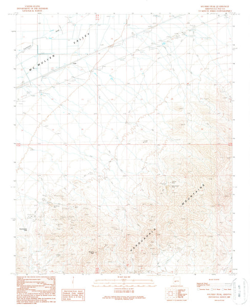 SOCORRO PEAK, Arizona (7.5'×7.5' Topographic Quadrangle) - Wide World Maps & MORE! - Map - Wide World Maps & MORE! - Wide World Maps & MORE!