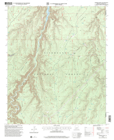 Weimer Point, AZ 7.5' - Wide World Maps & MORE! - Map - Wide World Maps & MORE! - Wide World Maps & MORE!