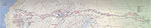 California National Historic Trail Topographical Map Gloss Laminated - Wide World Maps & MORE! - Map - Wide World Maps & MORE! - Wide World Maps & MORE!