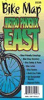 Bike Map Metro Phoenix East - Wide World Maps & MORE! - Map - Wide World of Maps - Wide World Maps & MORE!