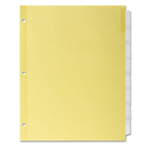 Ring-Book Indexes - Tab Color Clear, #Of Tabs 8,Stock 1.29 - Wide World Maps & MORE! - CE - Kleer Fax - Wide World Maps & MORE!