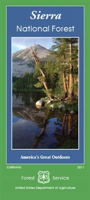 Sierra National Forest, California - Wide World Maps & MORE! - Book - Wide World Maps & MORE! - Wide World Maps & MORE!