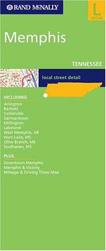 Rand McNally Memphis Tennessee: Local Street Detail - Wide World Maps & MORE! - Book - Wide World Maps & MORE! - Wide World Maps & MORE!