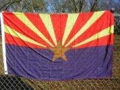 Arizona Flag - Wide World Maps & MORE! - Lawn & Patio - Ruffin Flag Company - Wide World Maps & MORE!