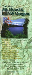 Trail Map, Mt. Hood & Northwest Oregon - Wide World Maps & MORE! - Book - Adventure Maps - Wide World Maps & MORE!