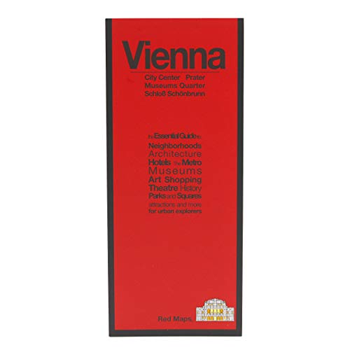 Red Map Vienna City Travel Guide - Wide World Maps & MORE!