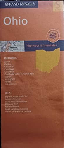 Ohio Highways and Interstate Folded Map - Wide World Maps & MORE!