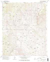 Bloody Basin, Arizona 1967 (7.5'×7.5' Topographic Quadrangle) - Wide World Maps & MORE!