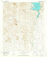 Baldy Mountain, Arizona (7.5'×7.5' Topographic Quadrangle) 1964 - Wide World Maps & MORE!