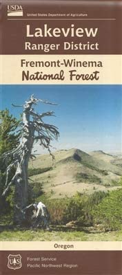 Fremont-Winema National Forest (Lakeview Ranger District) Map - Wide World Maps & MORE!