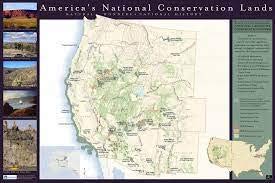 National Landscape Conservation System Map - Wide World Maps & MORE!