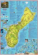 Guam Adventure & Dive Guide - Wide World Maps & MORE! - Map - Franko Maps - Wide World Maps & MORE!