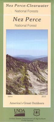 Nez Perce National Forest Map - Wide World Maps & MORE! - Book - Wide World Maps & MORE! - Wide World Maps & MORE!