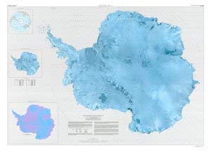 Satellite Image Map of Antartica, Paper/Non-Laminated - Wide World Maps & MORE! - Book - Wide World Maps & MORE! - Wide World Maps & MORE!