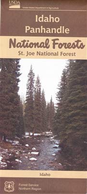 Idaho Panhandle National Forests - St. Joe National Forest - Wide World Maps & MORE! - Map - United States Department of Agriculture - Wide World Maps & MORE!