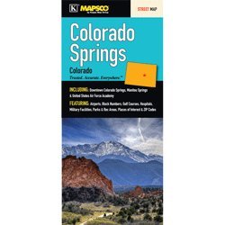 Colorado Springs Folded Map - Wide World Maps & MORE! - Map - Mapsco - Wide World Maps & MORE!