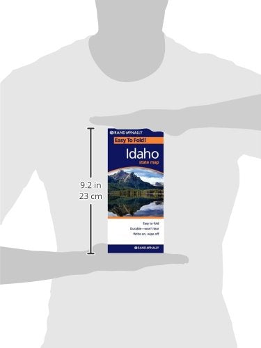 Easy To Fold: Idaho (Rand McNally Easyfinder) - Wide World Maps & MORE! - Book - Rand McNally - Wide World Maps & MORE!