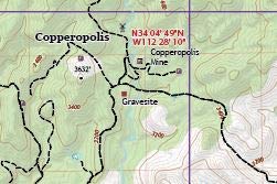 Copperopolis, Arizona / Off-Road Series - Wide World Maps & MORE!