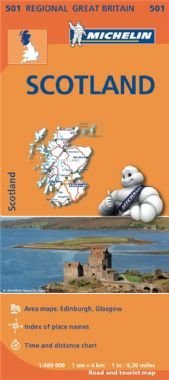 Scotland Road and Tourist Map - Wide World Maps & MORE! - Map - Michelin Travel & Lifestyle - Wide World Maps & MORE!
