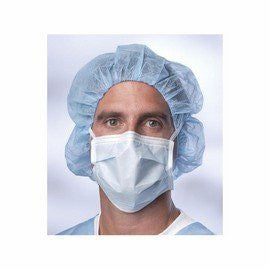 Blue Surgical Face Mask w/ Ties (case of 300) - Wide World Maps & MORE! - Beauty - Medline - Wide World Maps & MORE!