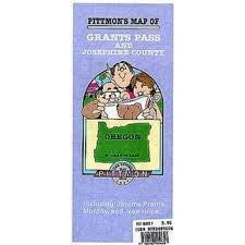 Grants Pass/Josephine - Wide World Maps & MORE! - Office Product - Pittmon Maps - Wide World Maps & MORE!