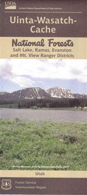 Uinta-Wasatch-Cache National Forests / Salt Lake, Kamas, Evanston, Mt. View Ranger Districts - Wide World Maps & MORE! - Book - Wide World Maps & MORE! - Wide World Maps & MORE!