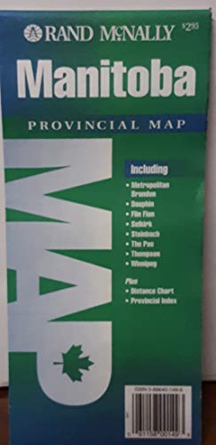 Rand McNally Manitoba Provincial Map - Wide World Maps & MORE! - Book - Wide World Maps & MORE! - Wide World Maps & MORE!