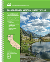 Shasta-Trinity National Forest Atlas - Wide World Maps & MORE! - Map - United States Department of Agriculture - Wide World Maps & MORE!